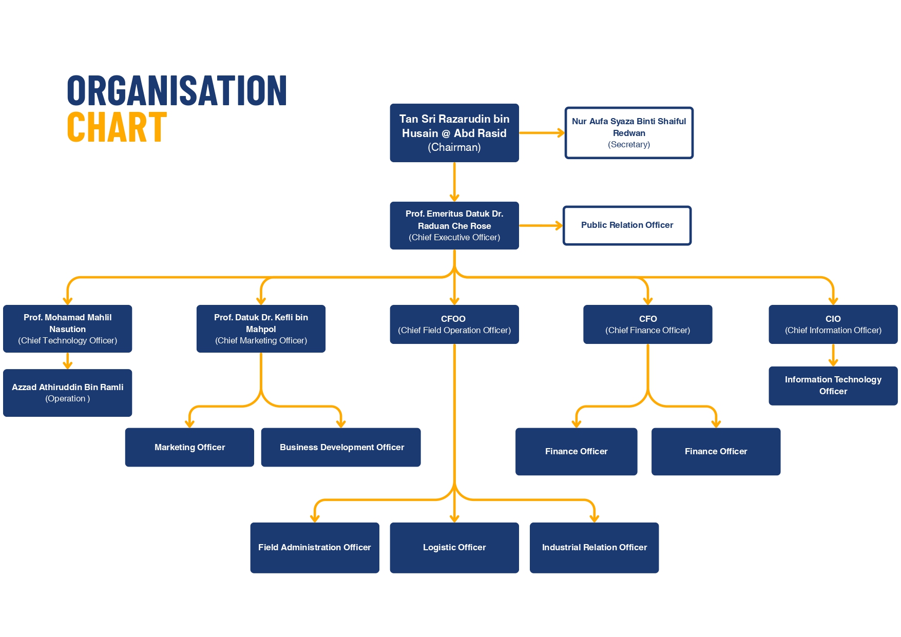 Corporate Organisation Chart Canvas